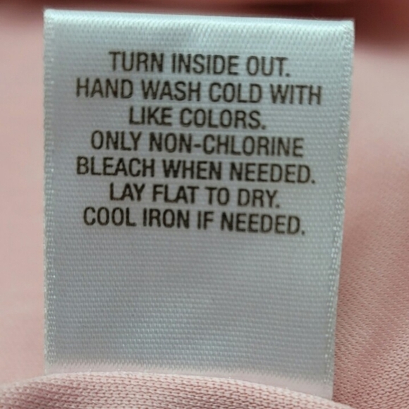 Roz & Ali Sleeveless Peach Lace Overlay Top Size 2X - Picture 7 of 7